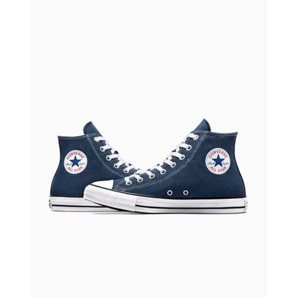 Converse All Star Hi Sneakers Navy Blue Unisex Shoes M9622 Size Men 5/Women 7 - Picture 1 of 11